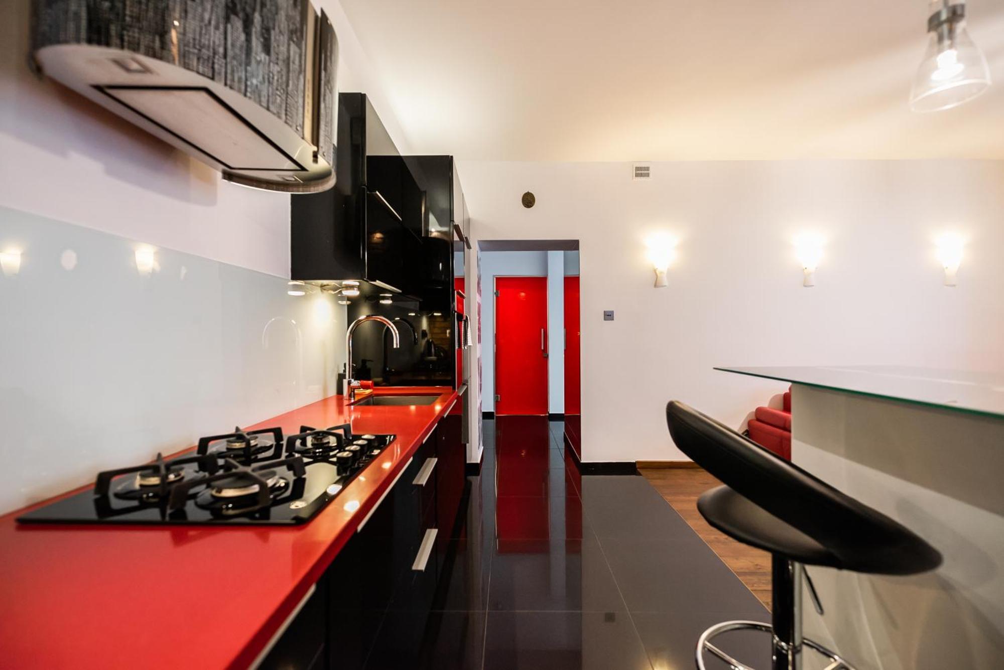 Nowolipki Red Apartment Varsó Kültér fotó