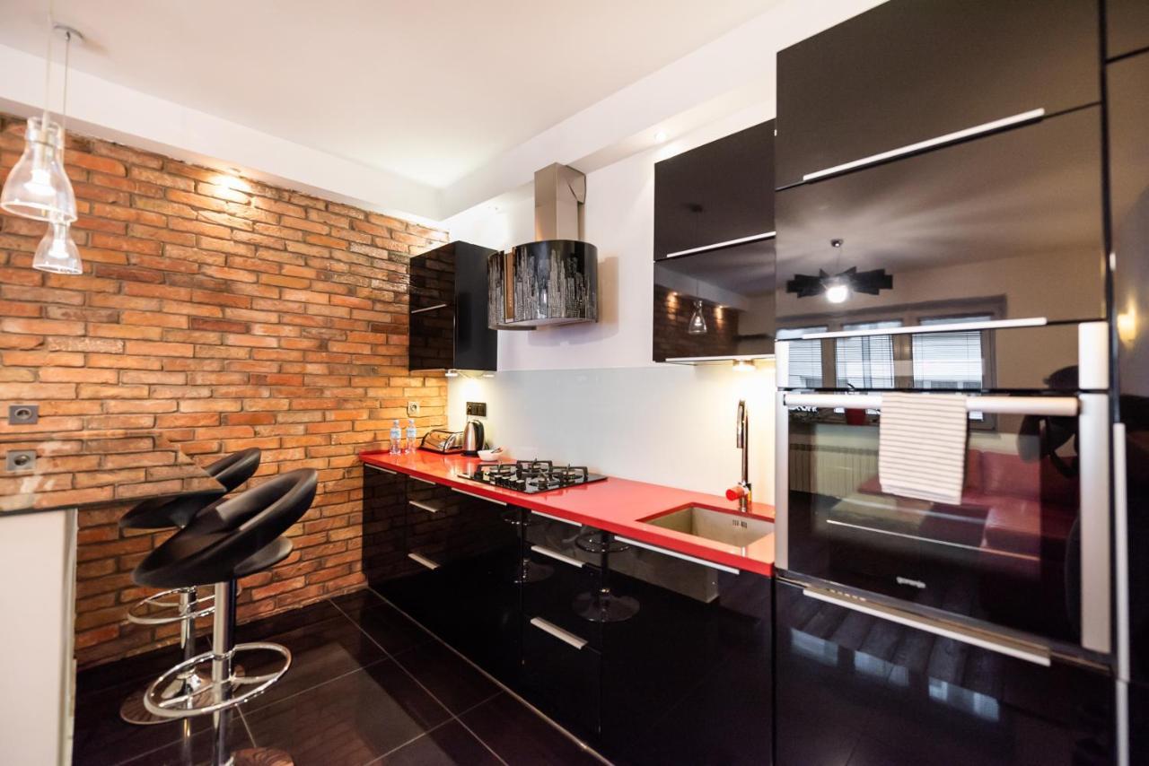 Nowolipki Red Apartment Varsó Kültér fotó